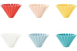 画像1: ORIGAMIドリッパーセット（各色+木製ホルダー）